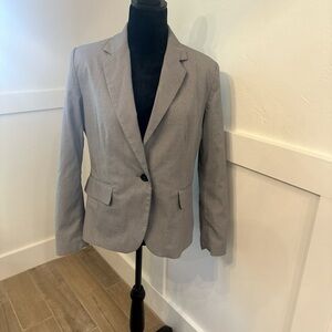 Zara‎ Gray Tailored Blazer